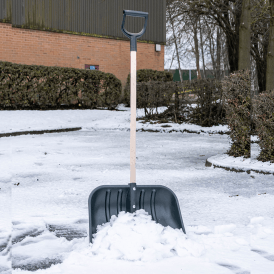 Snow/Leaf Shovel Spade with Wooden Handle - Extra Large