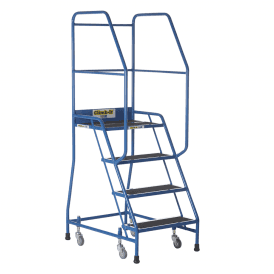 Spring Loaded Mobile Safety Steps 3-5 Tread
