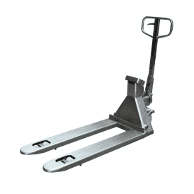 Stainless Steel Weigh Scale Pallet Truck 2500kg 550W x 1150Lmm