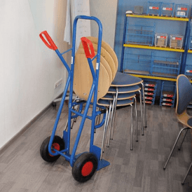 Steel 2 in 1 Chair Carrying Sack Trolley 250kg