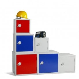 Steel Cube Lockers with Cam/Key Lock