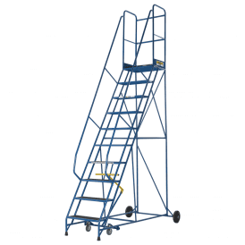 Steel Mobile Essential Warehouse Steps 3-12 Tread