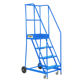 Steel Mobile Warehouse Picking Steps 3-8 Tread