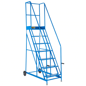 Steel Mobile Warehouse Picking Steps 3-8 Tread