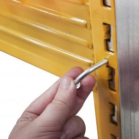 Steel Pallet Racking System Frames and Beams