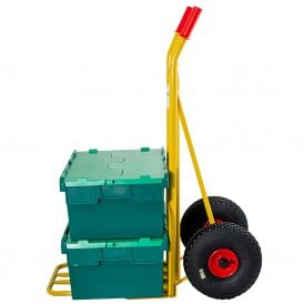 Steel Rough Terrain Sack Truck Fixed & Folding Footplate 250kg