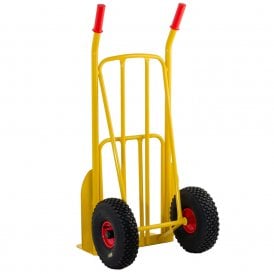 Steel Rough Terrain Sack Truck Fixed & Folding Footplate 250kg