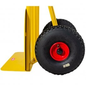 Steel Rough Terrain Sack Truck Fixed & Folding Footplate 250kg