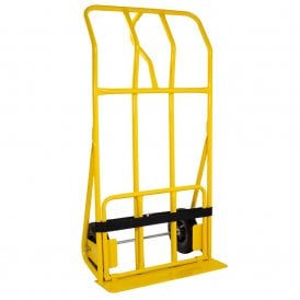 Steel Wide P Handle Sack Truck Fixed & Foldng Footplate 400kg