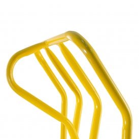 Steel Wide P Handle Sack Truck Fixed & Foldng Footplate 400kg