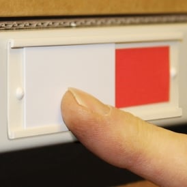 Stock Level Indicator Sliders - Self-Adhesive