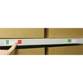 Stock Level Indicator Sliders - Self-Adhesive