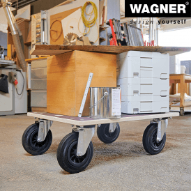 Super Heavy Duty Wooden Dolly 750kg