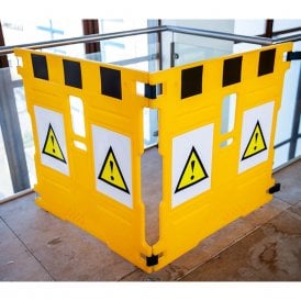 Supergard Plastic Barrier 2 Panels