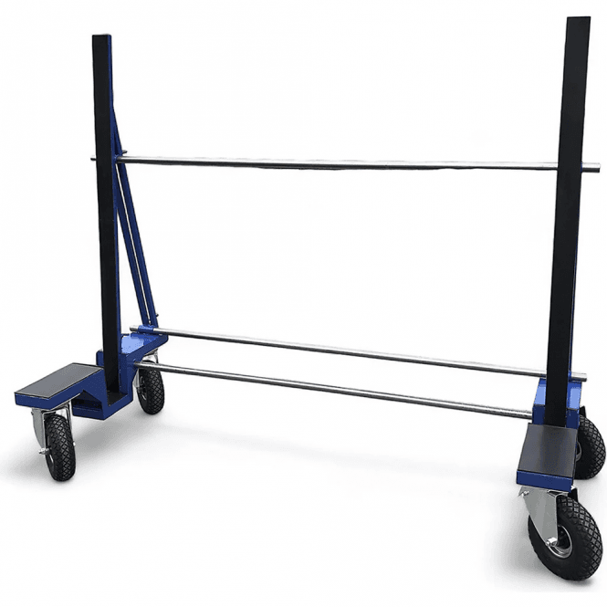 Telescopic Board and Panel Trolley with Pneumatic Wheels 700kg