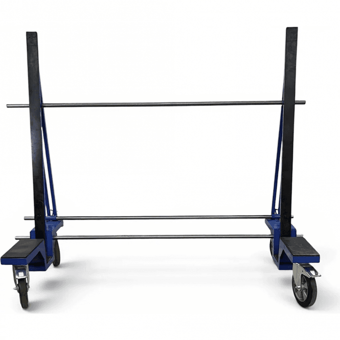 Telescopic Board and Panel Trolley with Solid Rubber Wheels 800kg