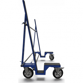 Telescopic Board and Panel Trolley with Solid Rubber Wheels 800kg