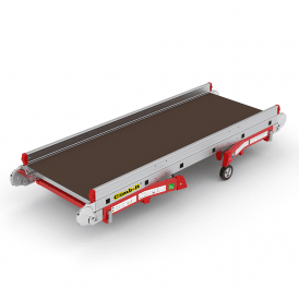 Telescopic Work Platform with Guard Rail