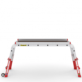 Telescopic Work Platform with Guard Rail