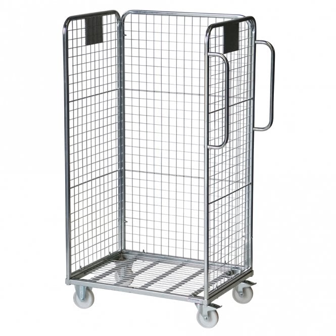 Three-Sided Merchandise Picking Trolley 600kg