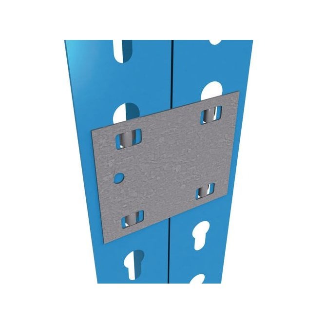 Tie Plate for Heavy Duty Shevling