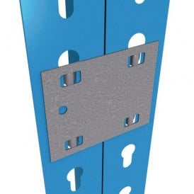 Tie Plate for Heavy Duty Shevling