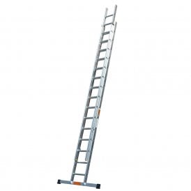Trade Aluminium Double Extension Ladders EN 131 Professional