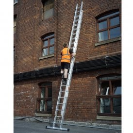 Trade Aluminium Double Extension Ladders EN 131 Professional
