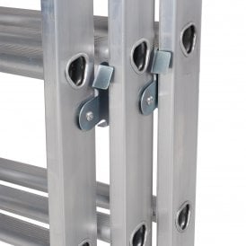 Trade Aluminium Triple Extension Ladders EN 131 Professional