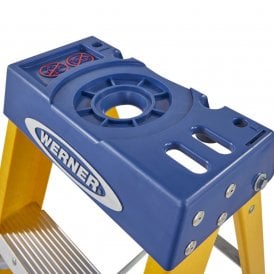 Trade Fibreglass Swingback Step Ladders EN131 Professional