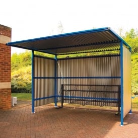 Traditional Bike Shelters - galvanised steel sides