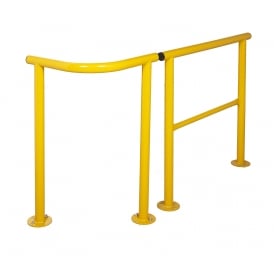Tubular Steel Warehouse Barriers