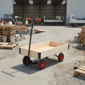 Turntable Flatbed Truck 1000L x 600W with 125mm Sides 350kg