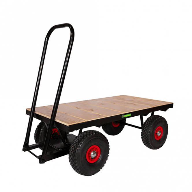 Turntable Flatbed Truck with Pneumatic Wheels 750kg