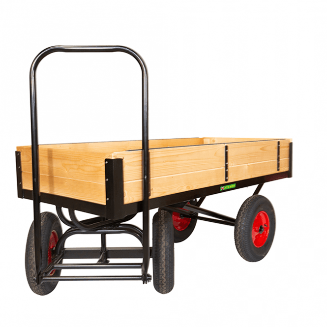 Turntable Truck with Sides and Cushion Wheels 1500kg