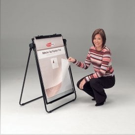 Ultimate Flipchart Dry Wipe Easel - Loop Leg