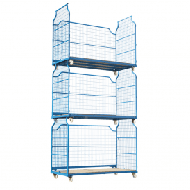 Universal Mobile Storage & Transport Trolley 2400mm Wide