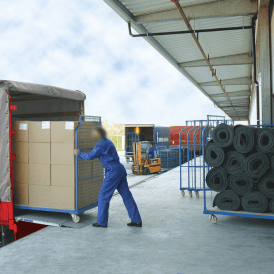 Universal Mobile Storage & Transport Trolley 2400mm Wide