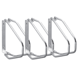 Wall Mounted Multi Angle Bike Rack - 1 or 3 Bikes