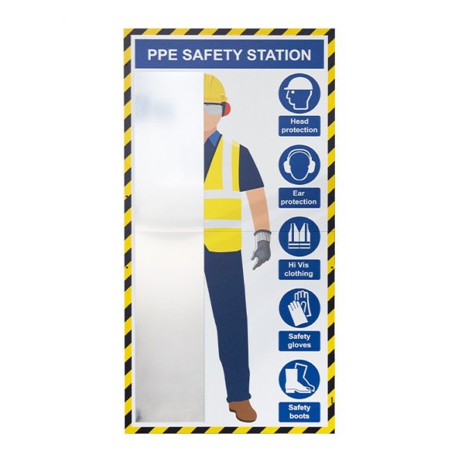 Wall Mounted PPE Safety Station