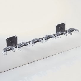Wall Mounted Scooter Rack - 6 Scooters