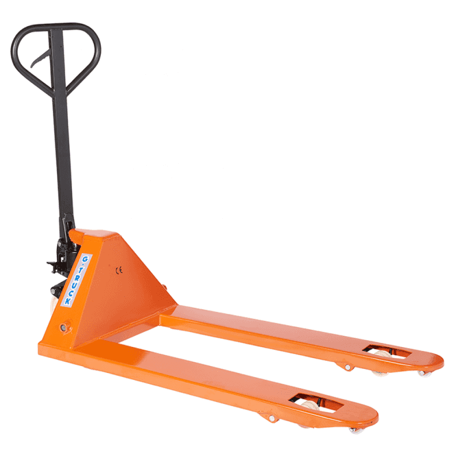 Wide Pallet Truck with Single Roller 1000 x 680mm 2500kg