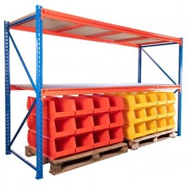 Wide Span Steel Boltless Racking System