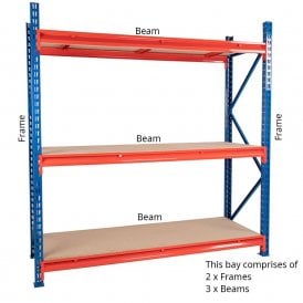 Wide Span Steel Boltless Racking System