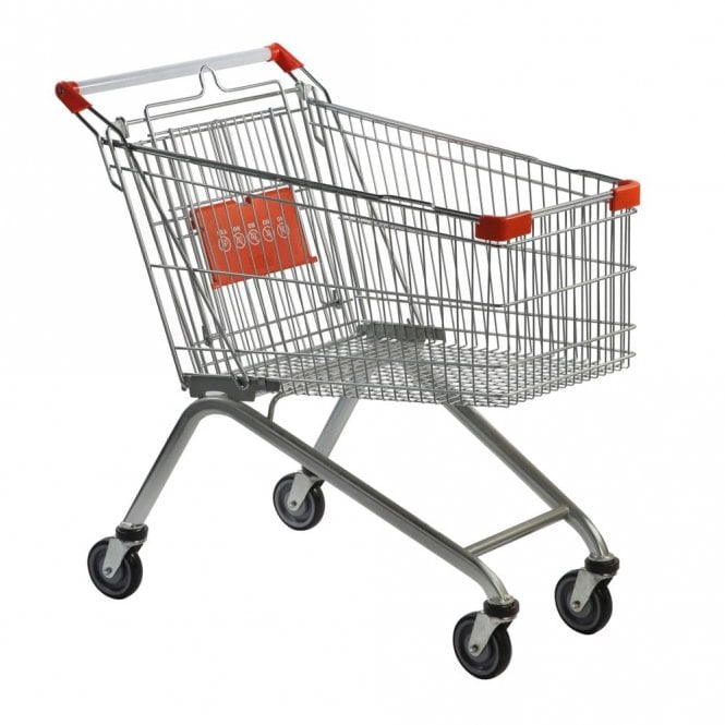 Wire Shopping Trolleys with baby seat 100lt & 150lt
