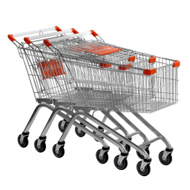 Wire Shopping Trolleys with baby seat 100lt & 150lt