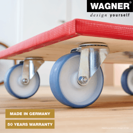 Wooden Dolly with Anti Slip Cover 300kg