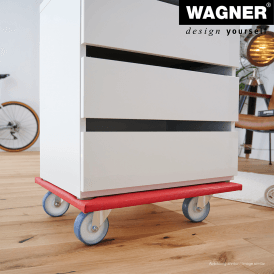 Wooden Dolly with Anti Slip Cover 300kg