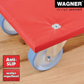 Wooden Dolly with Anti Slip Cover 575 x 300mm 400kg