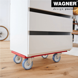 Wooden Dolly with Anti Slip Cover 575 x 300mm 400kg